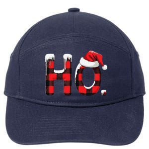 Funnysoccer Ball Santa Hat Christmas Lights 7-Panel Snapback Hat