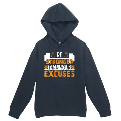 Fitness Be Stronger Than Your Excuses Unisex Tee Funny Gift Urban Pullover Hoodie