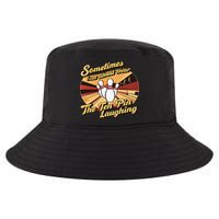 Funny Bowling Ten Pin Laughing Cool Comfort Performance Bucket Hat