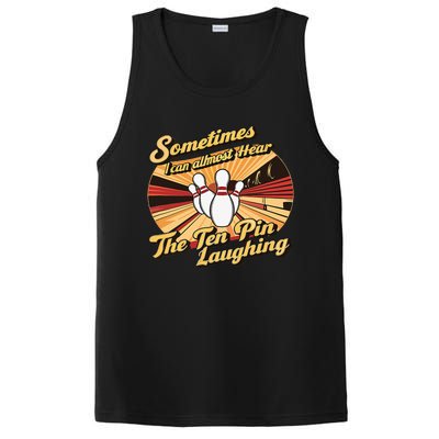 Funny Bowling Ten Pin Laughing PosiCharge Competitor Tank