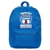 Fighting Better Tomarrow Support Multiple Myeloma Survivor Gift 16 in Basic Backpack