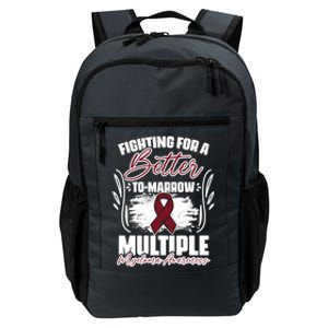 Fighting Better Tomarrow Support Multiple Myeloma Survivor Gift Daily Commute Backpack