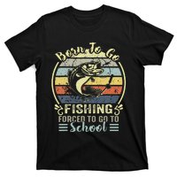 Funny Born To Go Fishing Bass Fish Fisherman Cute T-Shirt