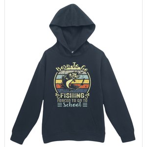 Funny Born To Go Fishing Bass Fish Fisherman Cute Urban Pullover Hoodie