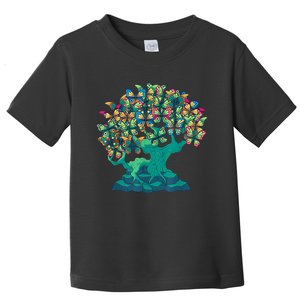 Funny Butterfly Tree Beautiful Art Toddler T-Shirt