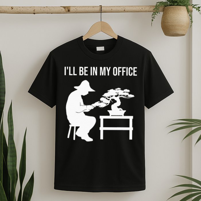 Funny Bonsai Tree Design For Men Women Japanese Gardening T-Shirt