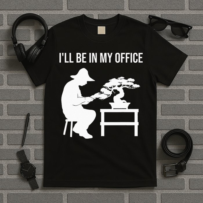 Funny Bonsai Tree Design For Men Women Japanese Gardening T-Shirt