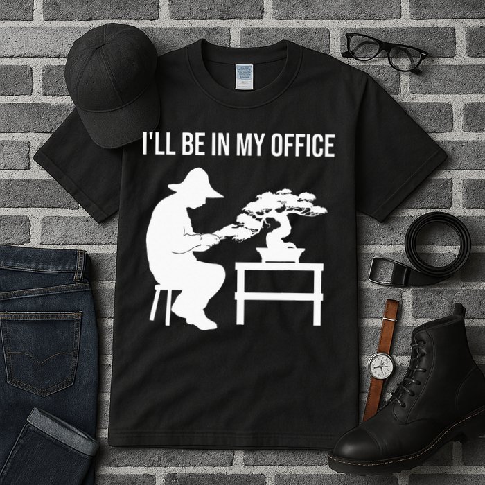 Funny Bonsai Tree Design For Men Women Japanese Gardening Tall T-Shirt