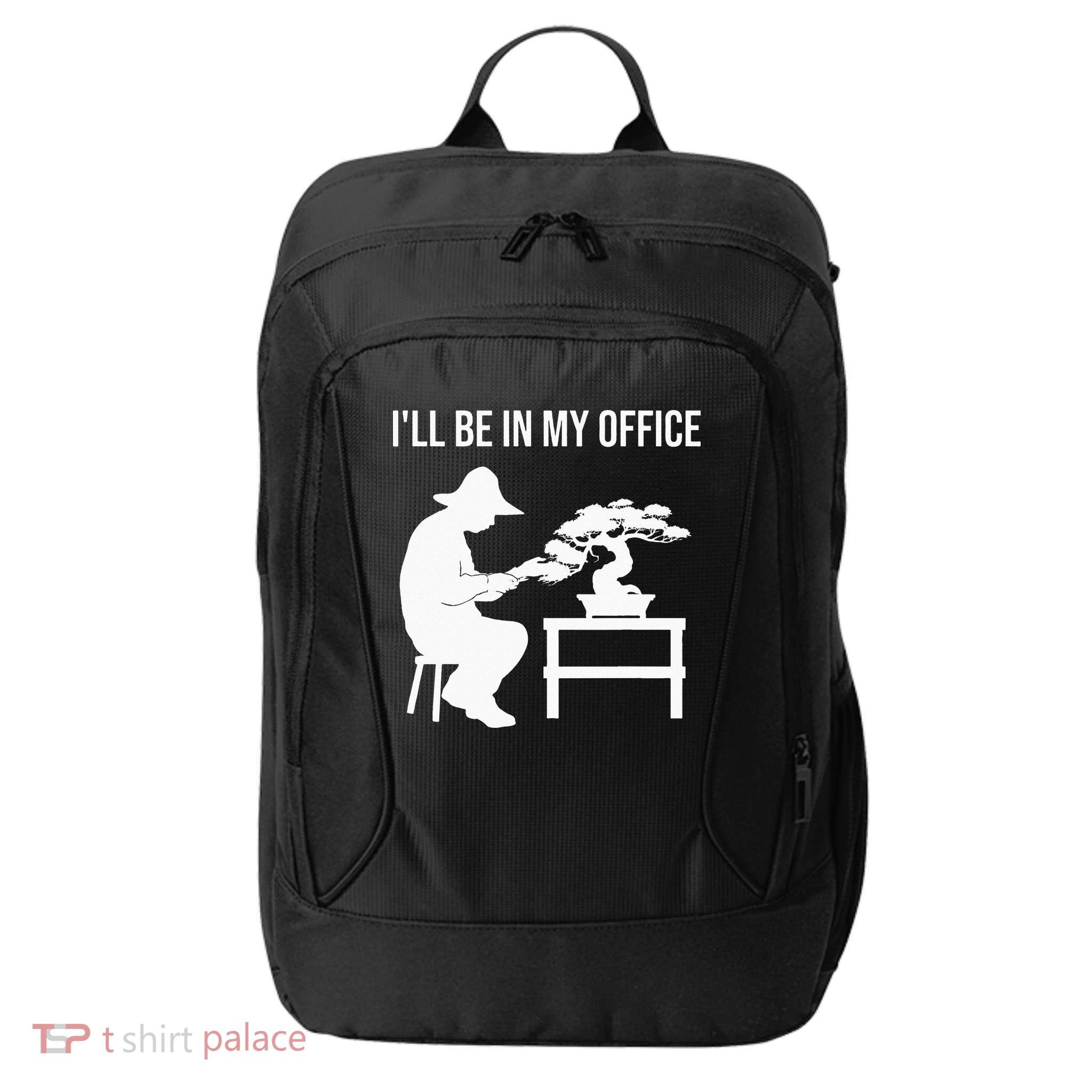 Funny Bonsai Tree Design For Men Women Japanese Gardening City Backpack