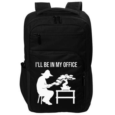 Funny Bonsai Tree Design For Men Women Japanese Gardening Impact Tech Backpack