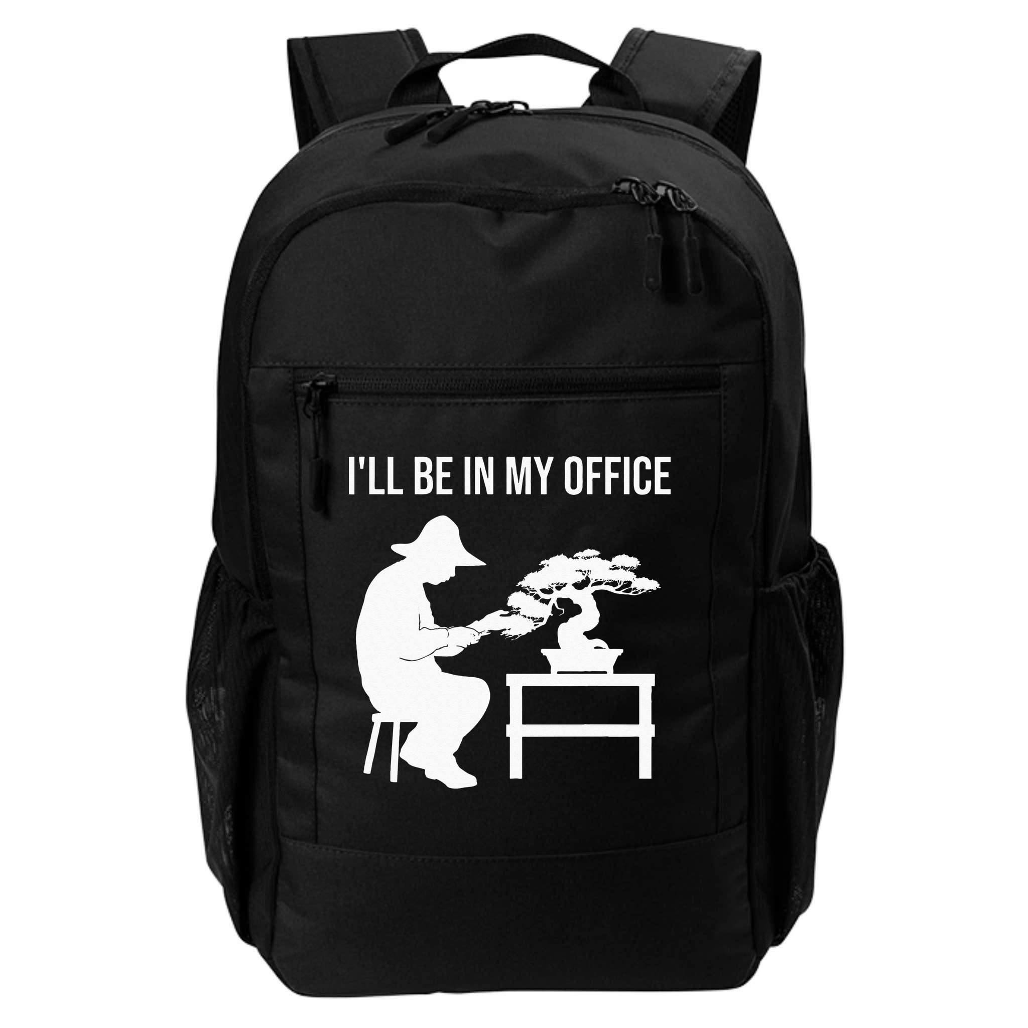 Funny Bonsai Tree Design For Men Women Japanese Gardening Backpack