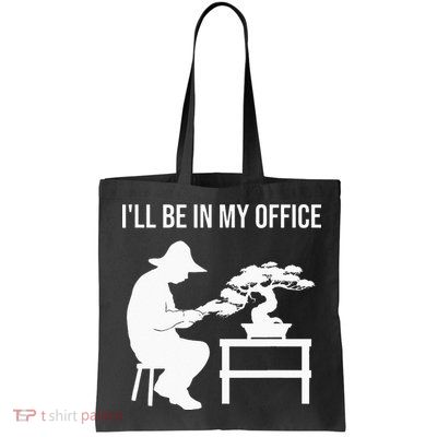 Funny Bonsai Tree Design For Men Women Japanese Gardening Bag