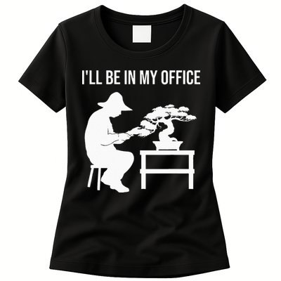 Funny Bonsai Tree Design For Men Women Japanese Gardening Womens T-Shirt