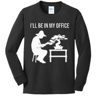 Funny Bonsai Tree Design For Men Women Japanese Gardening Kids Long Sleeve Shirt