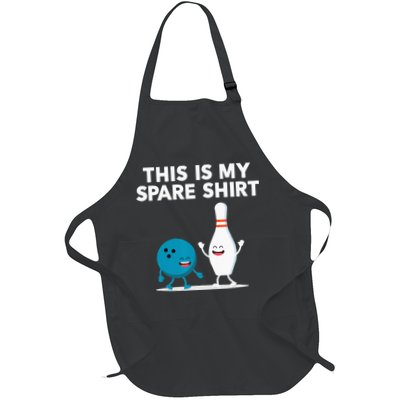 Funny Bowling Tee Spare Apron