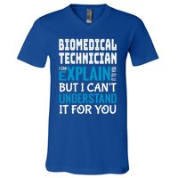 Funny Biomedical Technician Gift Appreciation Cute Gift V-Neck T-Shirt