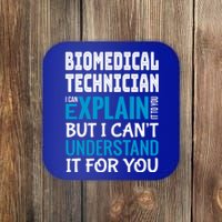 Funny Biomedical Technician Gift Appreciation Cute Gift Coaster