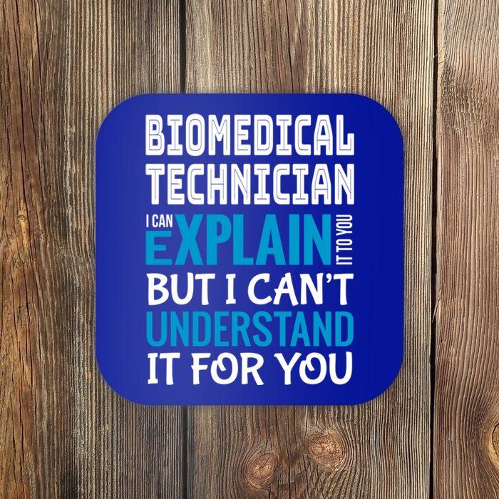 Funny Biomedical Technician Gift Appreciation Cute Gift Coaster