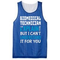 Funny Biomedical Technician Gift Appreciation Cute Gift Mesh Reversible Basketball Jersey Tank