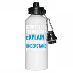 Funny Biomedical Technician Gift Appreciation Cute Gift Aluminum Water Bottle