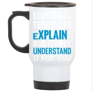 Funny Biomedical Technician Gift Appreciation Cute Gift Stainless Steel Travel Mug