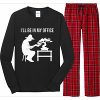 Funny Bonsai Tree Design For  Japanese Gardening Long Sleeve Pajama Set