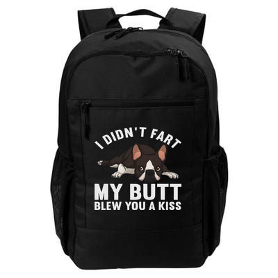 Funny Boston Terrier Art For Women Boston Terrier Lovers Daily Commute Backpack