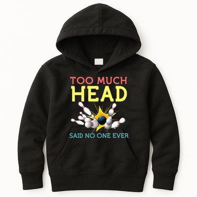 Funny Bowling Team Men Women Said No One Ever Gifts Kids Hoodie