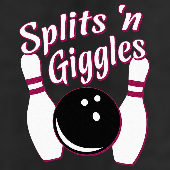 Funny Bowling Team Splits N Giggles Cool Comfort Performance Bucket Hat