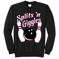 Funny Bowling Team Splits N Giggles Sweatshirt