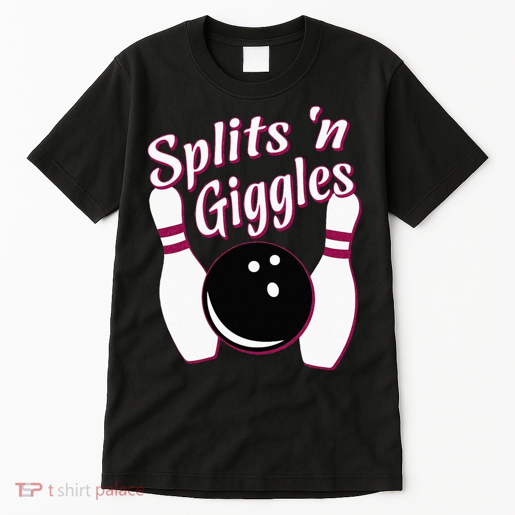 Funny Bowling Team Splits N Giggles Tall T-Shirt
