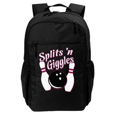 Funny Bowling Team Splits N Giggles Backpack