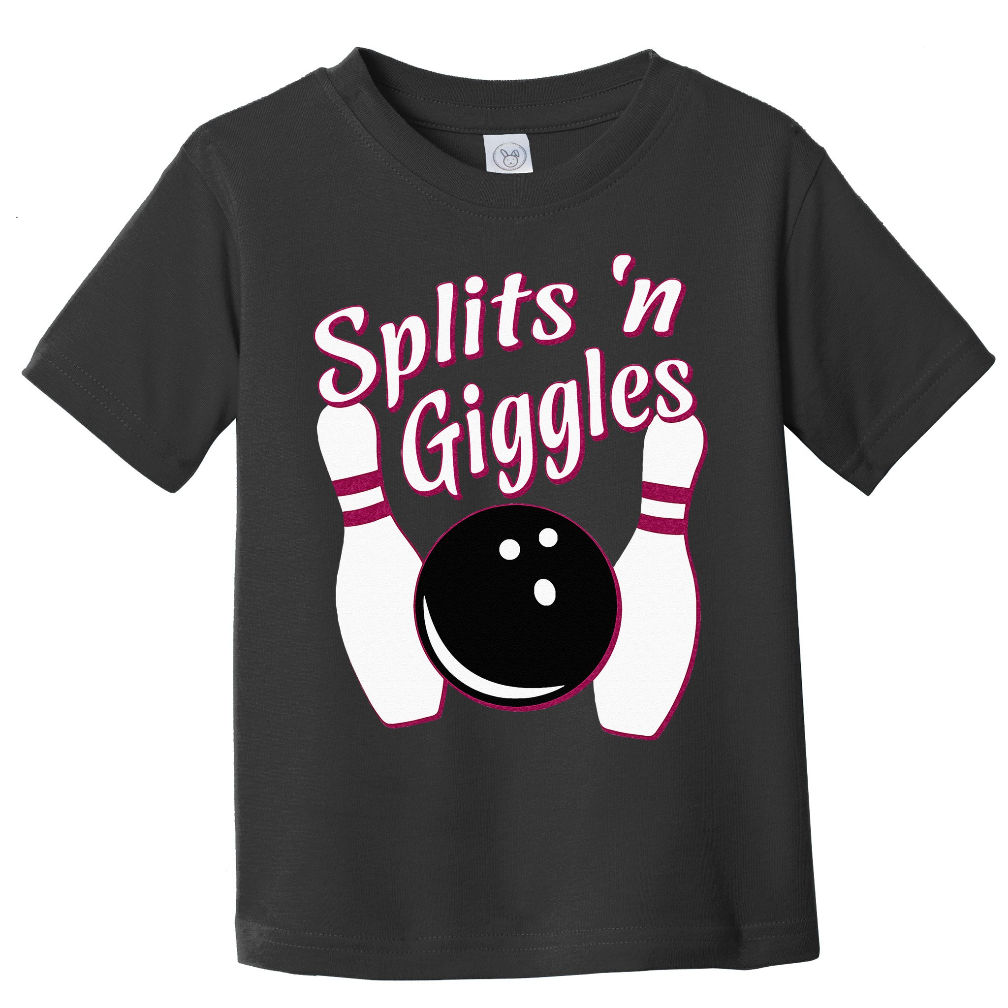 Funny Bowling Team Splits N Giggles Toddler T-Shirt