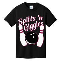 Funny Bowling Team Splits N Giggles Kids T-Shirt