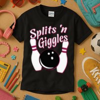 Funny Bowling Team Splits N Giggles Kids T-Shirt