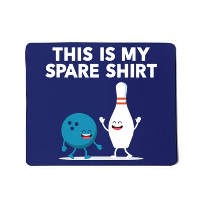 Funny Bowling Tee For Men Women Mousepad