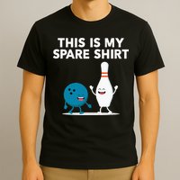 Funny Bowling Tee For Men Women & Spare T-Shirt