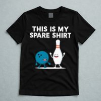 Funny Bowling Tee For Men Women & Spare T-Shirt