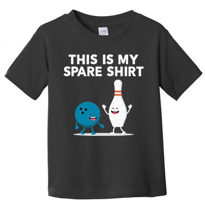 Funny Bowling Tee For Men Women & Spare Toddler T-Shirt
