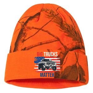 Funny Big Trucks Matter Love Lifted Truck American Flag Kati Licensed 12" Camo Beanie