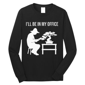 Funny Bonsai Tree Design For Men Women Japanese Gardening Long Sleeve Shirt