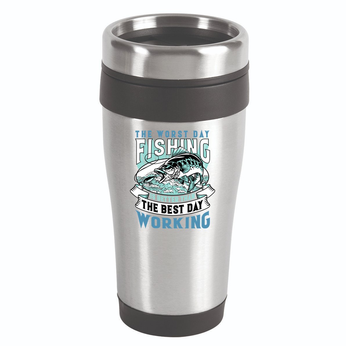 Fishing Better Than Working 16oz Travel Tumbler