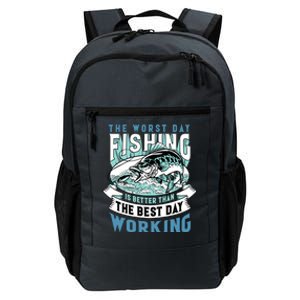 Fishing Better Than Working Daily Commute Backpack