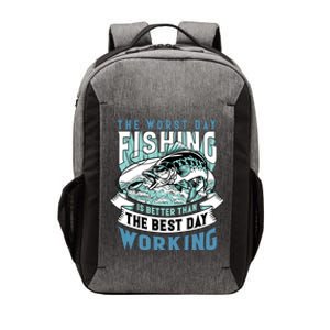 Fishing Better Than Working Vector Backpack