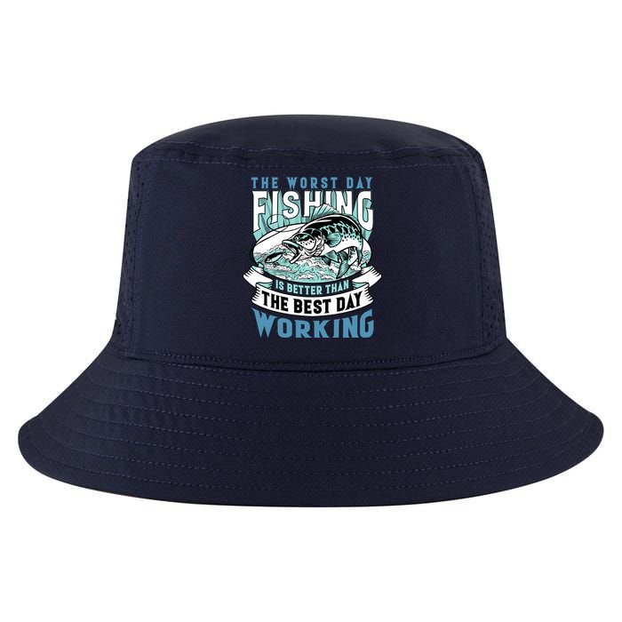 Fishing Better Than Working Cool Comfort Performance Bucket Hat