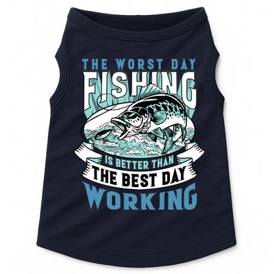 Fishing Better Than Working Doggie Tank
