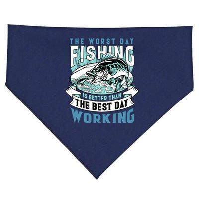 Fishing Better Than Working USA-Made Doggie Bandana