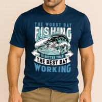 Fishing Better Than Working Performance Shirt