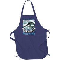 Fishing Better Than Working Full-Length Apron With Pockets