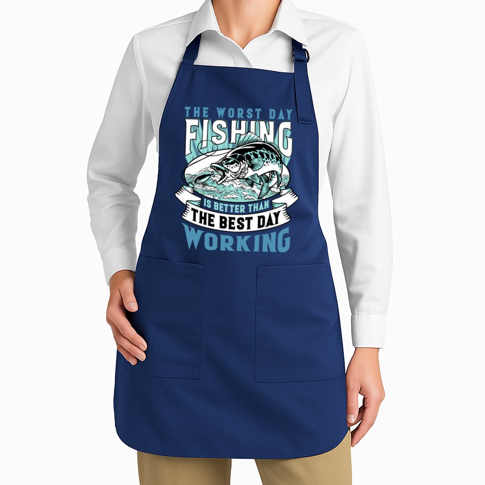 Fishing Better Than Working Apron